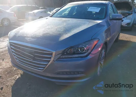 2016 Hyundai Genesis 3.8 из США, поврежденный, VIN KMHGN4JE8GU126476